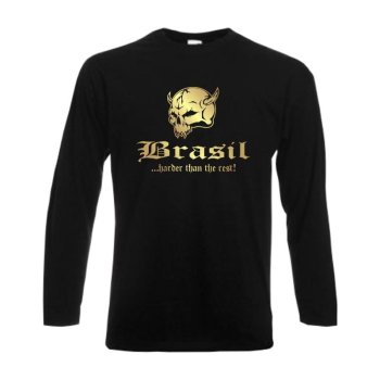 Longsleeve BRASILIEN (Brasil) harder than the rest (WMS05-12b)