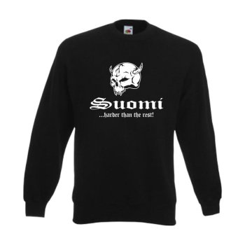 Sweatshirt FINNLAND (Suomi) harder than the rest (WMS05-20c)