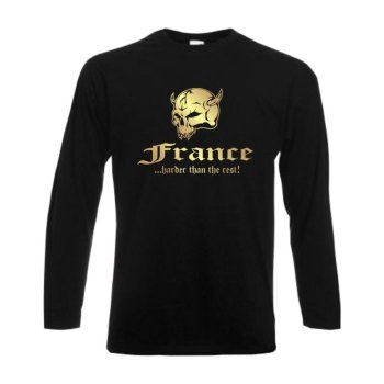 Longsleeve FRANKREICH (France) harder than the rest (WMS05-21b)