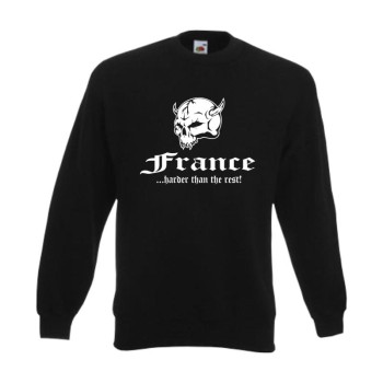 Sweatshirt FRANKREICH (France) harder than the rest (WMS05-21c)