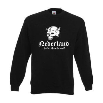 Sweatshirt NIEDERLANDE (Nederland) harder than the rest (WMS05-41c)