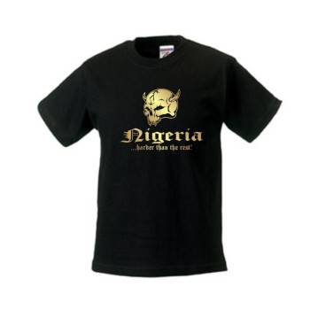 Kinder T-Shirt NIGERIA harder than the rest (WMS05-42f)