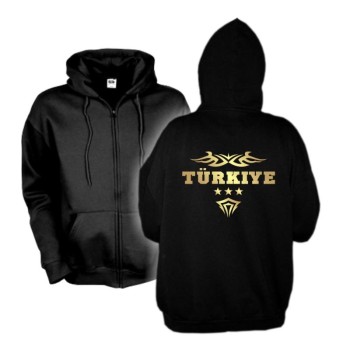 Kapuzenjacke TÜRKEI (Türkiye) Ländershirt Hoodie S - 6XL (WMS06-68e)