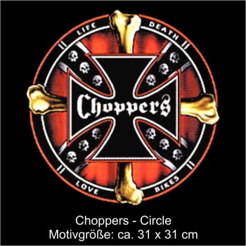 Kapuzenjacke Choppers - Circle, Hoodie S - 6XL (ABC00228)
