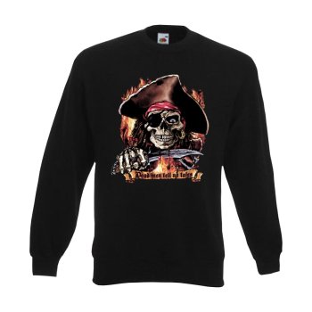 Sweatshirt Dead men tell no tales, Totenkopf, Funshirt