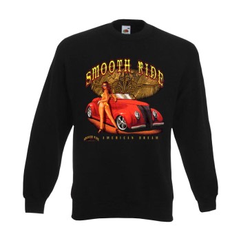 Sweatshirt Smooth Ride, Biker Funshirt