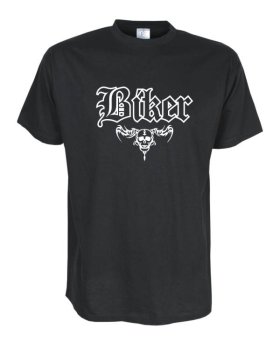 Biker, Fun T-Shirt in Übergrößen 3XL bis 12XL