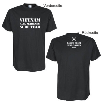 Vietnam US Surf Team, Fun T-Shirt in Übergrößen
