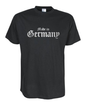 Made in Germany, Fun T-Shirt in Übergrößen 3XL bis 12XL
