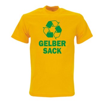 Gelber Sack, Fun T-Shirt