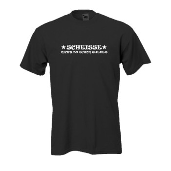 Scheisse nicht du schon wieder, Fun T-Shirt