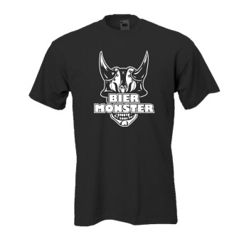 Bier Monster, Fun T-Shirt