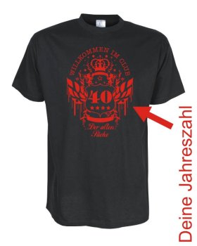 Willkommen im Club der alten Säcke, lustiges Geburtstags Fun T-Shirt