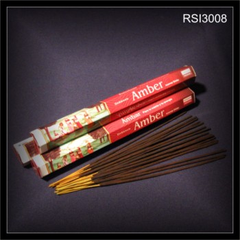 Amber 20 Räucherstäbchen aus Indien (RSI3008)