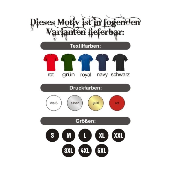 Varianten Schwere Jungs Funshirts