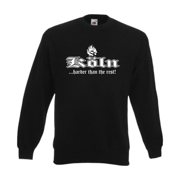 Köln harder than the rest Sweatshirt – Fanshirt (SFU03-43c)