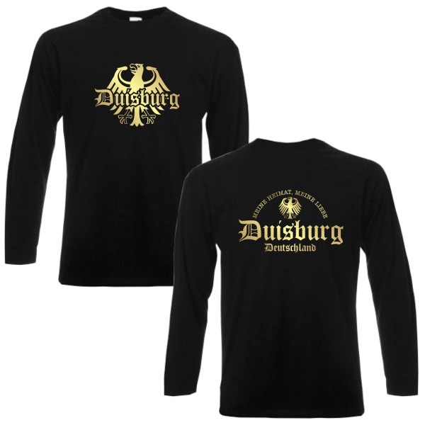 Duisburg meine Heimat meine Liebe, Longsleeve (SFU08-18b)