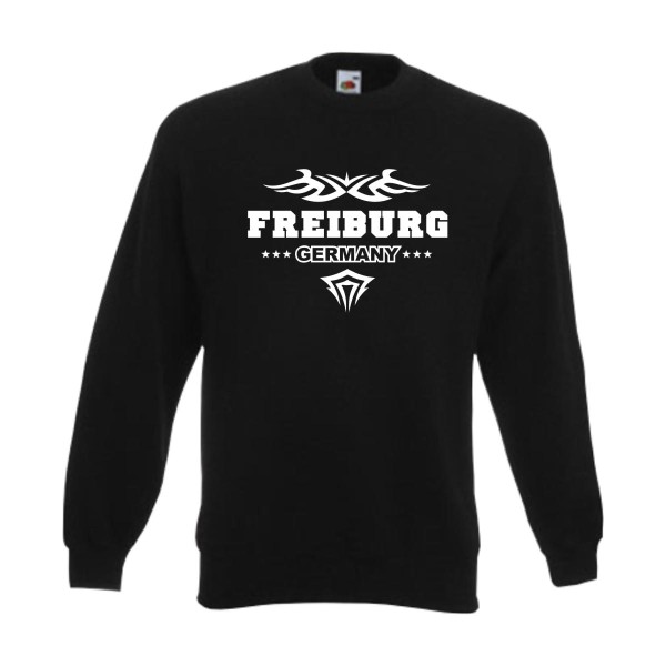 Freiburg Sweatshirt, Städteshirt mit Tribal (SFU09-30c)