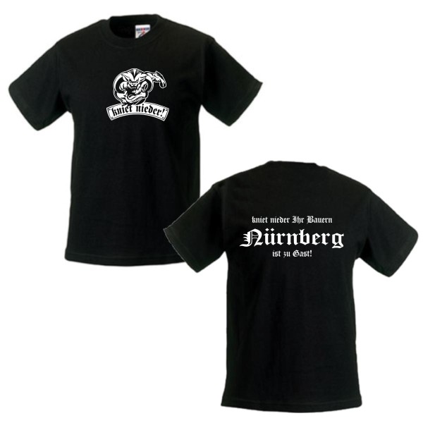 Nürnberg ist zu Gast Kinder T-Shirt (SFU12-02f)