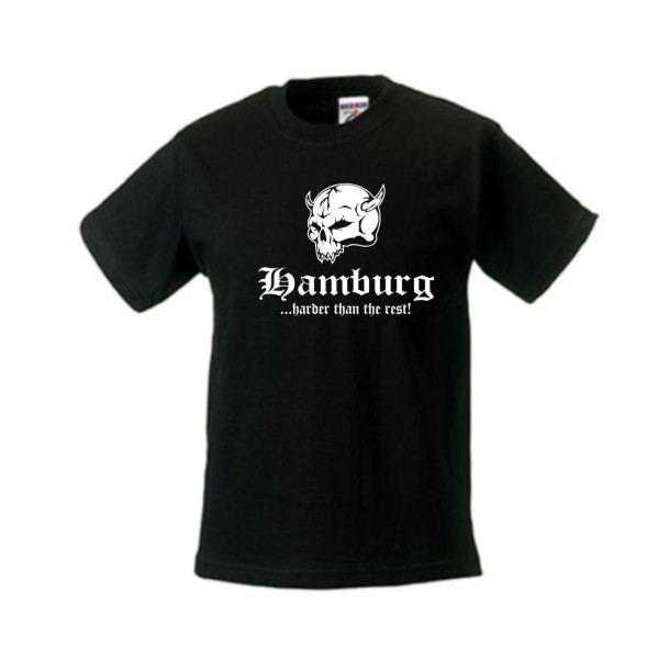 Hamburg harder than the rest Kinder T-Shirt (SFU14-12f)
