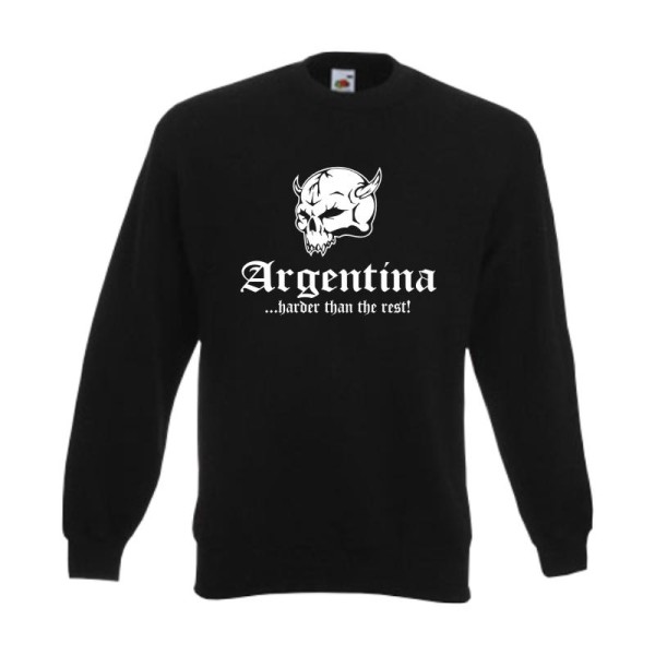 Sweatshirt ARGENTINIEN harder than the rest (WMS05-09c)