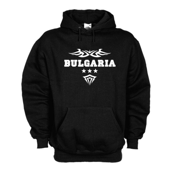 Kapuzensweat BULGARIEN (Bulgaria) Ländershirt Hoodie S - 6XL (WMS06-13d)