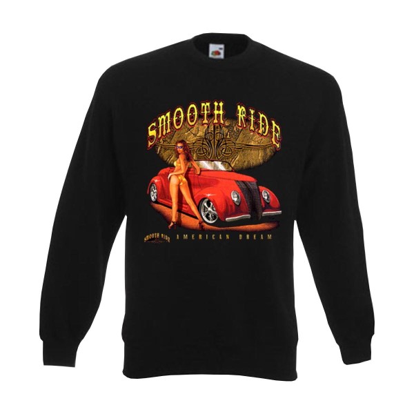 Sweatshirt Smooth Ride, Biker Funshirt