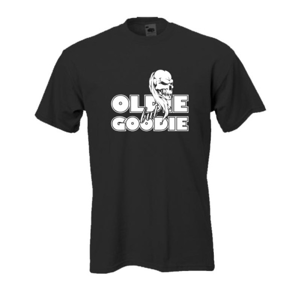 Oldie but goodie - schwarzes Fun T-Shirt (BL013)