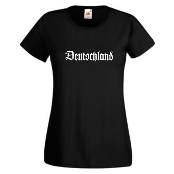 Deutschland -- T-Shirt, Damen Funshirt