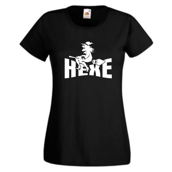 Hexe, T-Shirt, Damen Funshirt