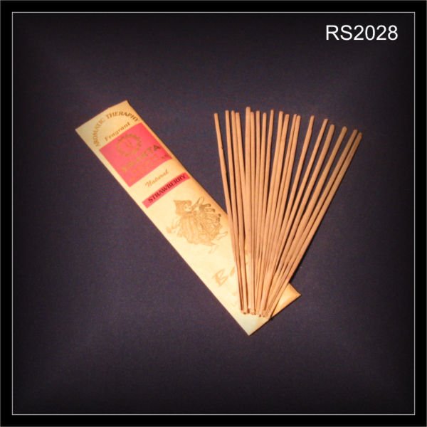 Strawberry (Erdbeere)  20 Räucherstäbchen Bali (RS2028)