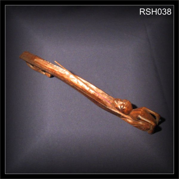 Räucherstäbchenhalter Lombok mit Primitivfigur