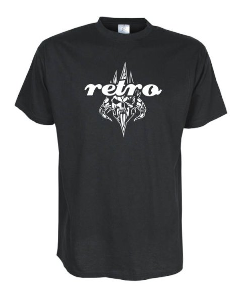 Retro, skull Fun Shirt (STR027)