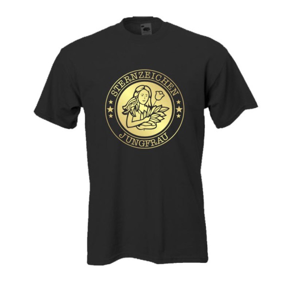 Jungfrau Sternzeichen Fun T-Shirt (STZ001)
