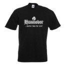 Hannover T-Shirt mit coolem Druck harder than the rest (SFU03-11a)