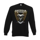 Sweatshirt American Steel - Live to Ride, Funshirt S - 6XL (ABR00700)