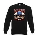 Sweatshirt Bad Bones Skulls, Totenkopf, Funshirt S - 6XL (ADS00303)