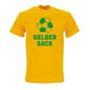 Gelber Sack, Fun T-Shirt Gr. S - 5XL (FS035)