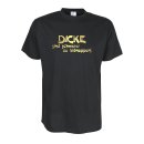 Dicke sind schwerer zu kidnappen, Fun T-Shirt Gr. S - 5XL (FSD010)